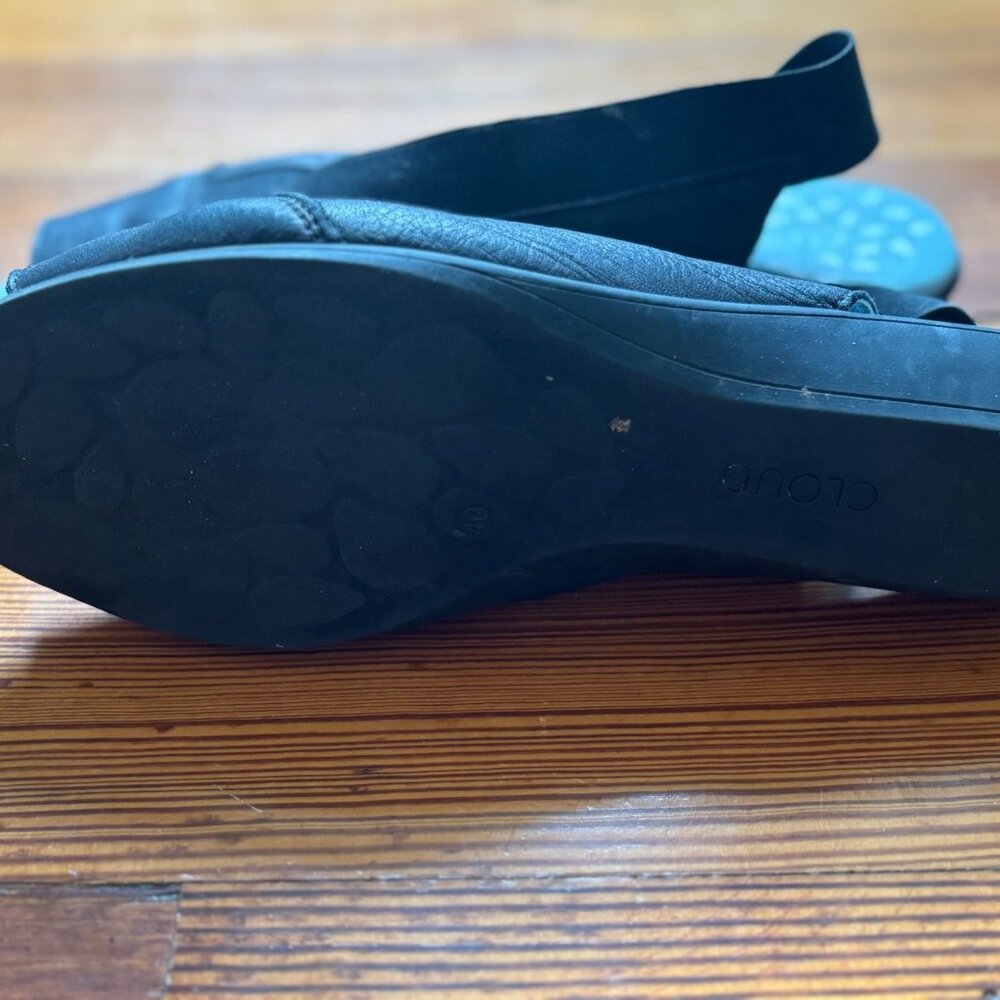 Cloud Black Casual Ladies Shoes